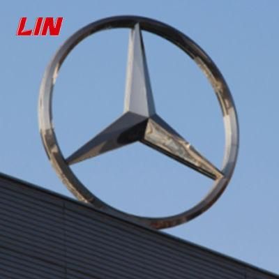 Golden or Chrome ABS Car Emblem for Automobile Signage for Benz