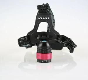 Zoomable Strong Lighting LED Headlamp for Military