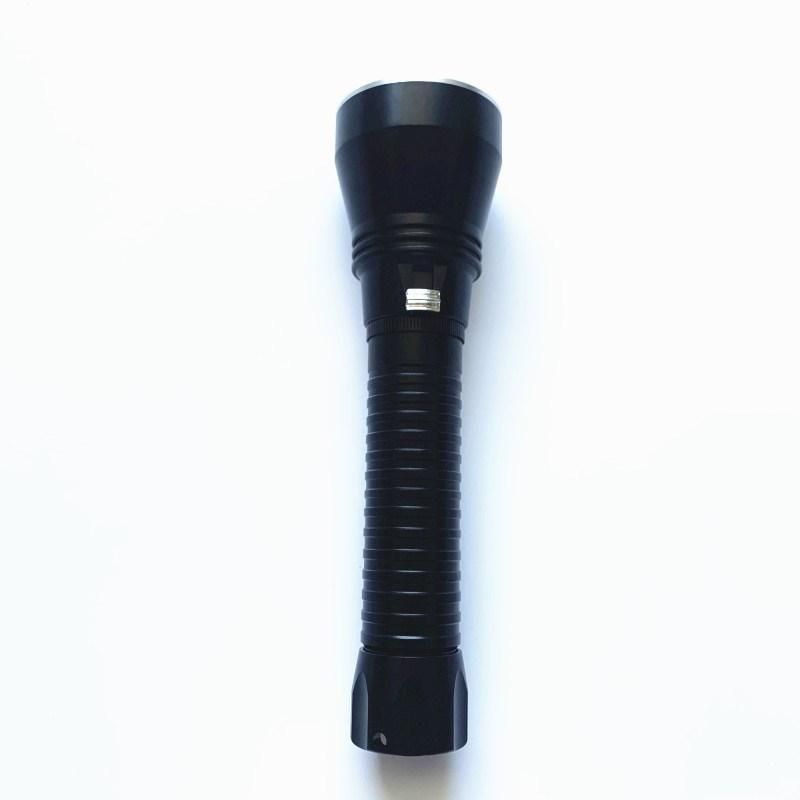Strong Light Xhp70 Aluminum Alloy Yellow Light Diving Flashlight
