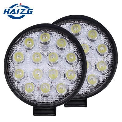 Haizg 48W Round Work Light off-Road Vehicle Truck Motorcycle Light