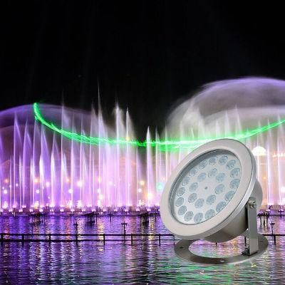 IP68 Waterproof 36W Ss Color Changing LED Underwater Pool Light