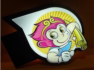 Custom Outdoor LED Rotating Light Box