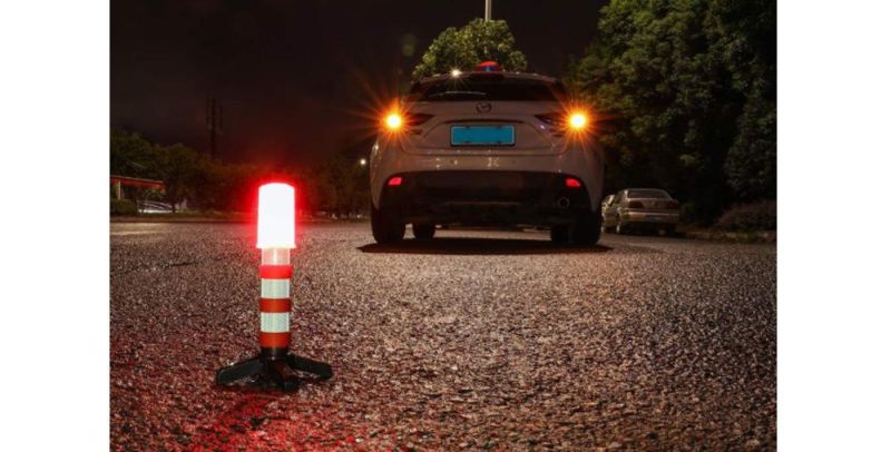 Wholesale Battery Powered Road Traffic Emergency Roadside Flare Magnet Stand Safety Strobe Beacon Warning Lamp Flashing Warning Signal Light