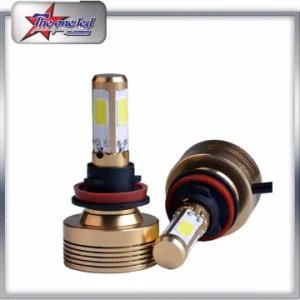 4 Side LED Car Headlight for Ranaults Car, 60W LED Car Headlight COB Chip High Lumen H11 LED Car Headlight Auto Lamps