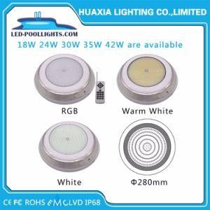 Warm White 12V IP68 Surface Mounted LED Swimming Pool Underwater Light