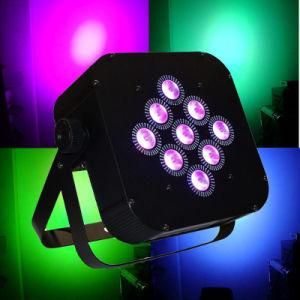 9*9W Flat RGB LED PAR Light (HC-040B)