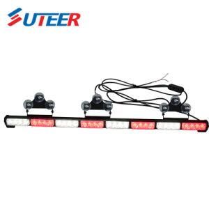 LED Strobe Warning Light Bar Mounted by Suction Cup (WB46S)