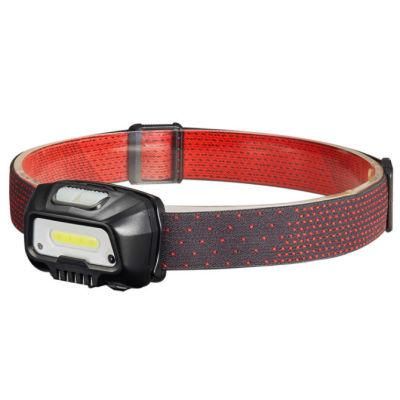 Rechargeable Hand Free Sensor Switch Headlight Portable Emergency Camping Head Torch Powerful Rechargeable LED Headlamp