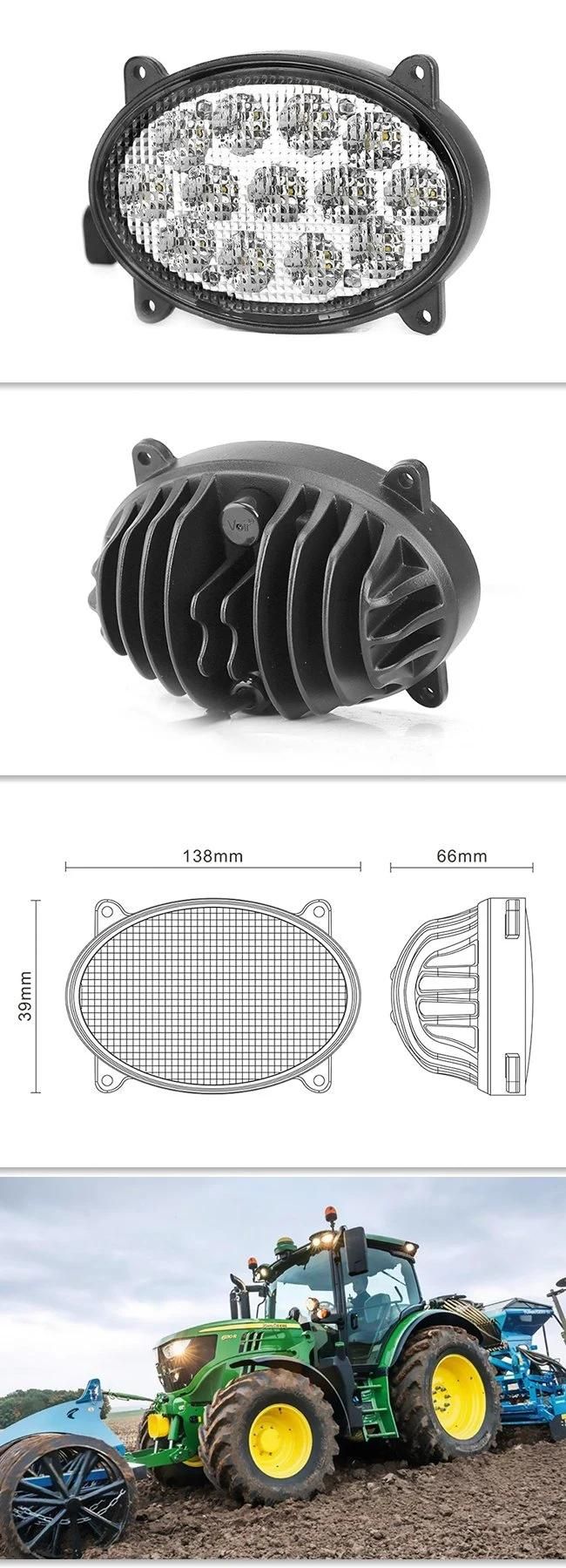 EMC Approved 39W Oval CREE LED Auto Driving Light for Agriculture Tractor Truck