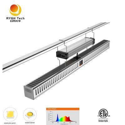 Horticultural Top Lighting Full Spectrum Dimmable 600W LED Grow Light for Medical Plants