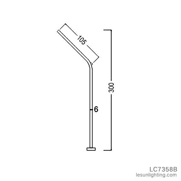 3W LED Rotatable Ceiling Cabinet Display Lamp for Furniture Light