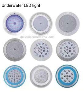 Surface Mounted Swimming Pool LED Light, Ultra-Thin Flat Pool Lamp, Luz De La Piscina