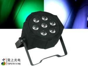 7* 8W RGBW 4 in 1 Flat PAR / LED PAR Light (MEGA QUAD PAR 7)