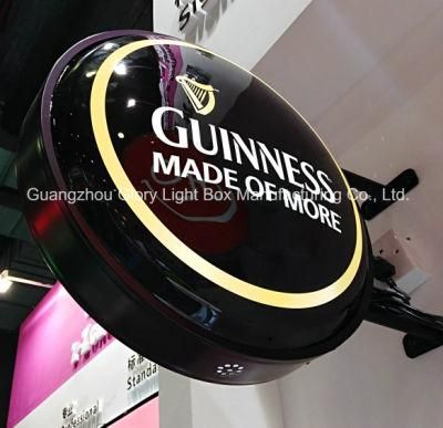 Guinness Beer Mould Sucking Outdoor Wall Sign
