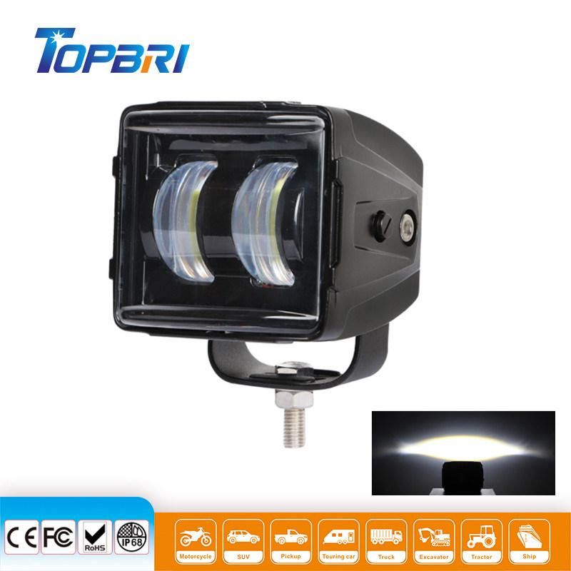 Mini 24V Square 30W LED Car Work Working Lamp for Auto