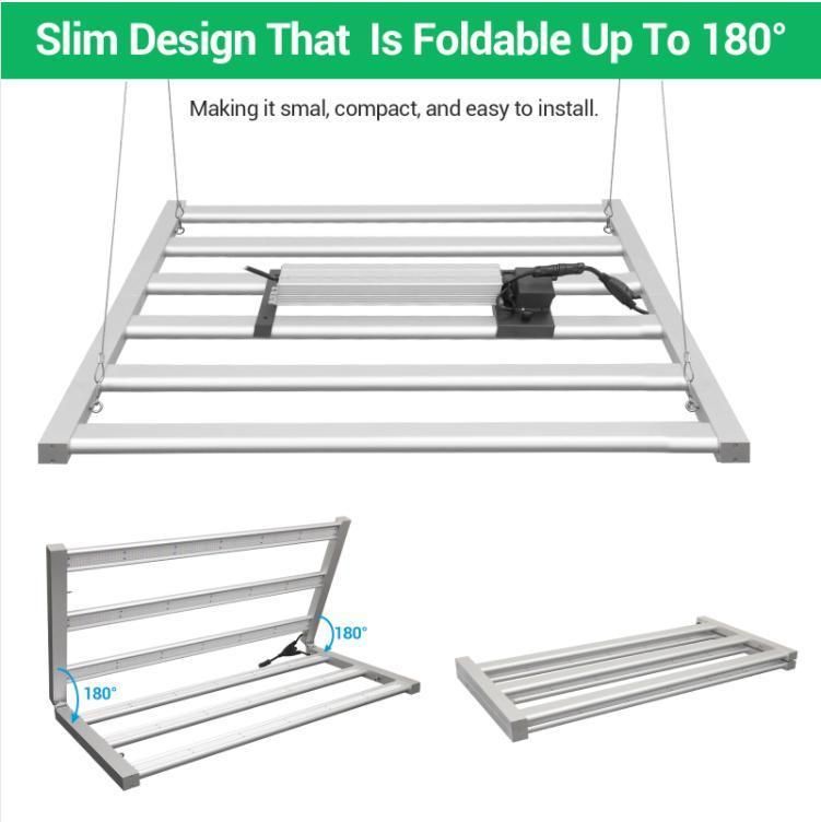 Samsung LED Commercial Grow Light Full Spectrum Foldable LED Grow Light Foldable Grow Bar Light Lm301h Hydroponic