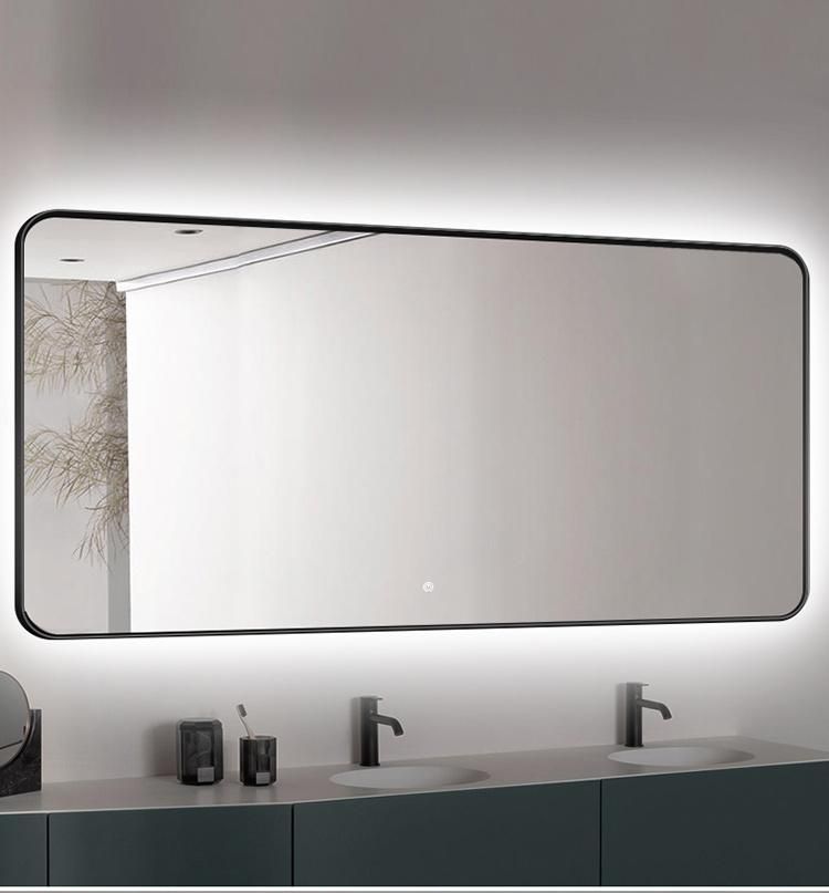 Bathroom Makeup LED Three-Color Touch Mirror Light