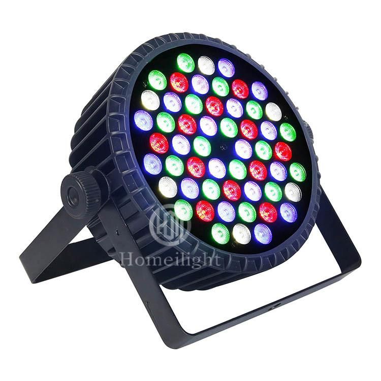 Top Quality Alunimun Case 54*3W High Brightness RGBW 4 in 1 Flat PAR Light