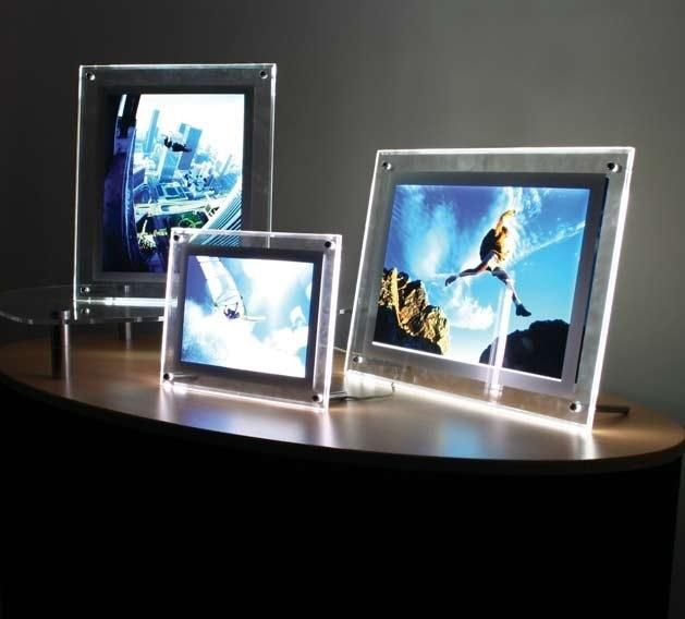 Flexible Ultra Thin Slim Light Boxes LED Advertising Aluminum Windshield Stickers