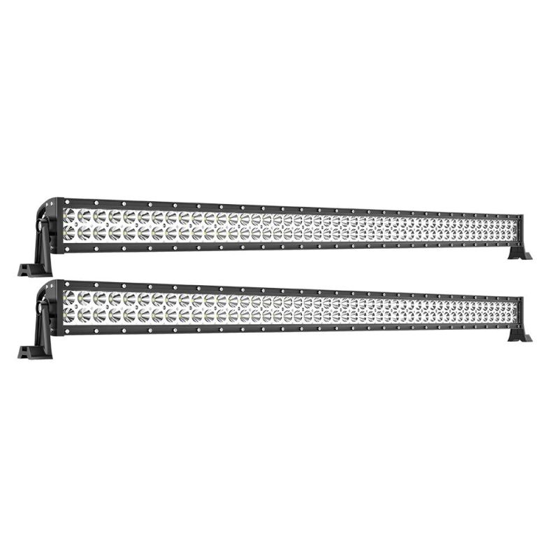 Dxz 96LED 288W/116cm 12V24V DC Bar Light with Bracket for Car Tractor Boat Offroad 4WD 4X4 Truck SUV ATV Driving Illumination Auxiliary Lamp