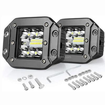 Driving LED Work Backup Reverse Grill Mount Light Headlight for Offroad 4X4 Truck SUV Jeep