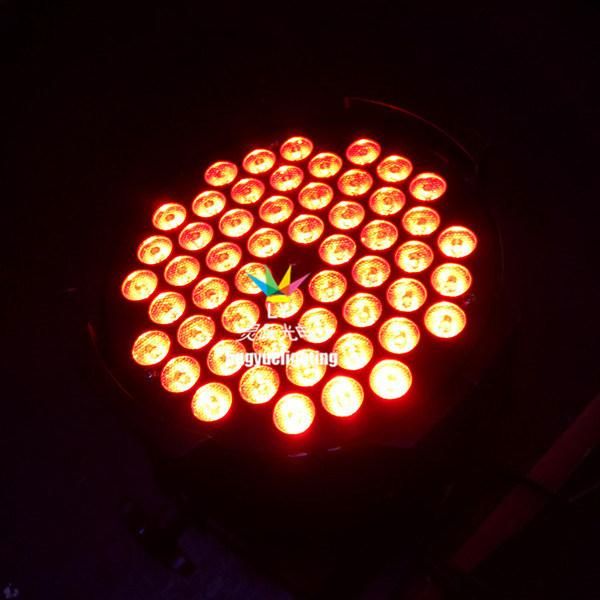 RGB 3in1 Stage DMX 54X3w LED PAR