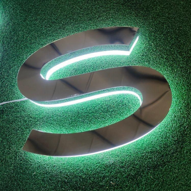 Outdoor Custom LED Channel Letter Stainless Steel Signage LED Sign