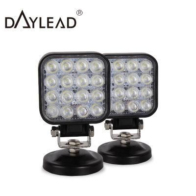 Factory Outlet Sale Accessories Offroad Headlight Car Auto Waterproof IP68 48W LED Work Light