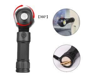 360 Degree Rotating COB Xml T6 LED Torch Magnetic Inspection Work Light USB Charging Flashlight