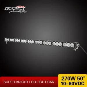 48.5&quot; 270W IP68 Single Row White &amp; Amber LED Light Bar