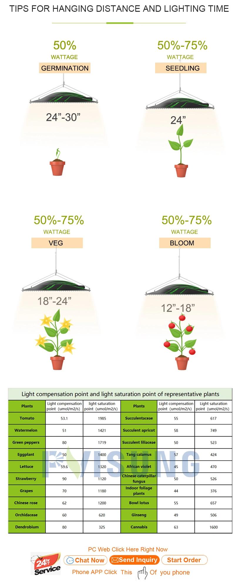 Custom Full Spectrum Sunlight Medical Plant Grow Light Kits Grow Light LED Bar 301h UV IR Grow Light with Control