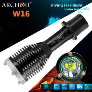 Archon W16 CREE XP-G LED 340 Lumens Diving Flashlight Submarine to 100meters Underwater