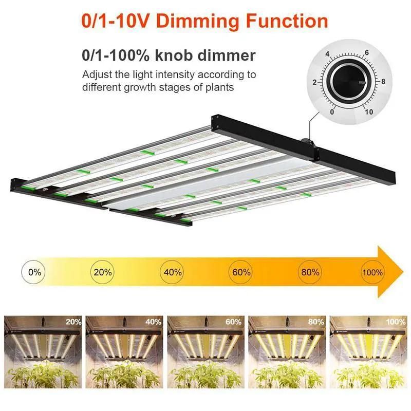 Greenhouse Grow Lights 660W Full Spectrum White Color IP65 for Farm Vegetables