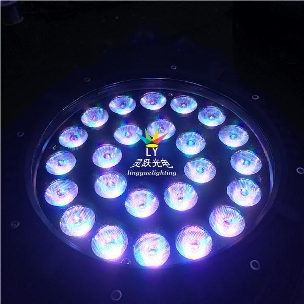 24PCS 12W RGBW Outdoor Lighting Waterproof LED PAR Can
