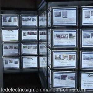 LED Crystal Mirror Window Display