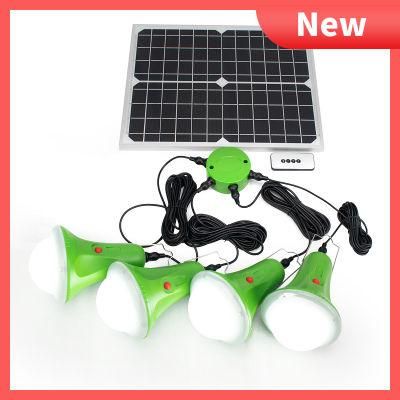 Solar Energy LED Light Kit Emergency Lighting 25W Solar Panel