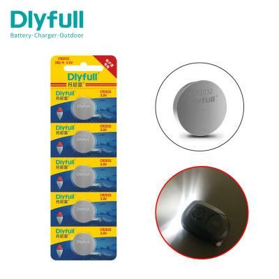 Dlyfull TV Remote Control Battery Cr2032 Flishing Float Battery