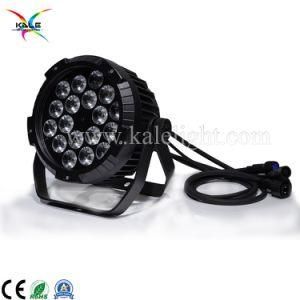 18PCS 6in1 LED Can Light Waterproof PAR Stage Light