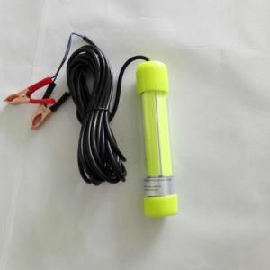 20W 6meters Cable COB AC/DC 12-24V Green White Deep Underwater LED Fishing Light Night Fishing Lures for Fishmen Attracting Fish