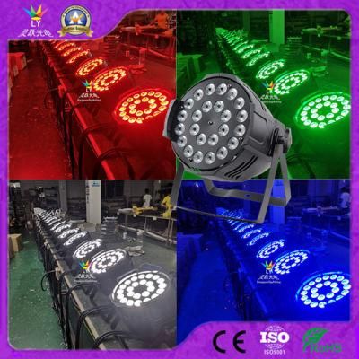 Stage Equipment DMX Disco RGBW 4in1 LED 24X12W DMX PAR Can Light