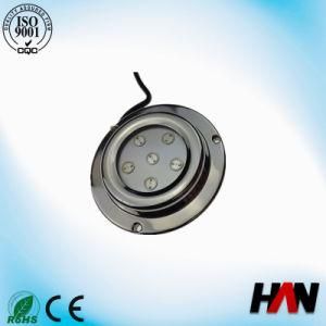 6W High Power IP68 Stainless Steel 12V LED Underwater Boat Light/Light for Swim