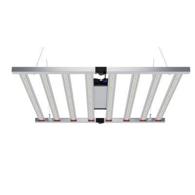 Foldable 800W Dimmable Control LED Grow Light Growing Bar Light for Indoor Plants Grow Tent