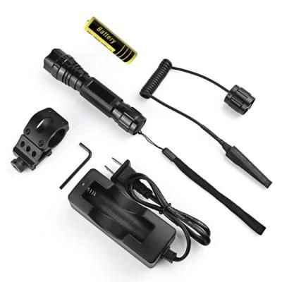 Multifunction 18650 Remote Switch LED Rechargeable Torch Lamp Tactical Hunting Flashlight