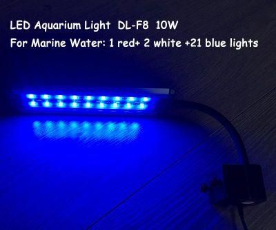 Super Slim LED Aquarium Light Plants Grow Lighting Clip-on Lamp
