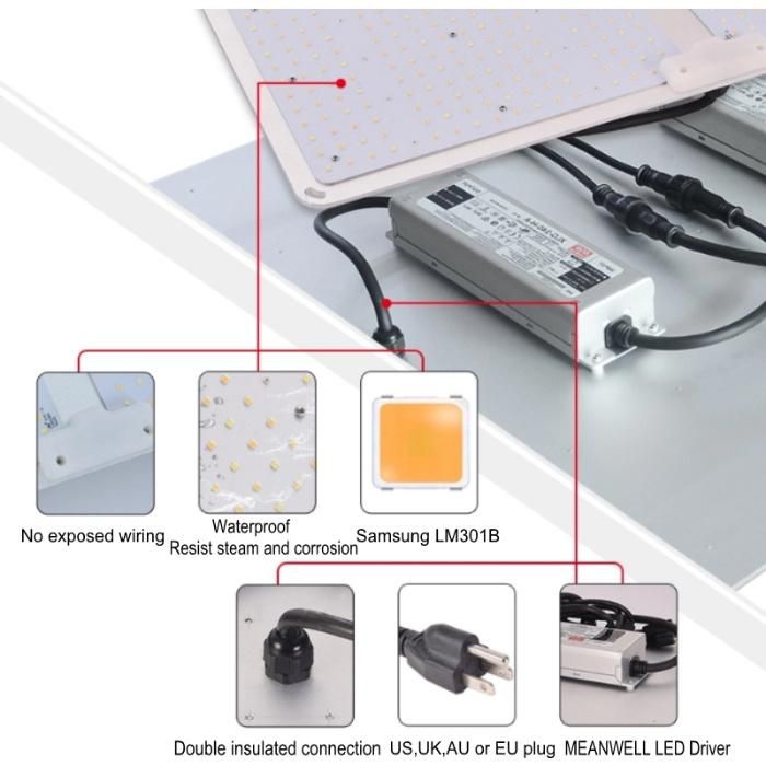 Sf4000 Commercial Lm301b Diodes Aluminum Qb 450W LED Grow Light