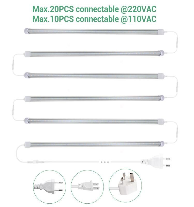Waterproof Greenhouse Spectrum LED Grow Light Bar T8 Tube LED Grow Lights