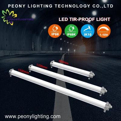 2021 New Design IP69K 50W LED Tri-Proof Light Three Proof Linear Light