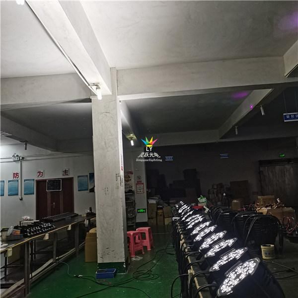 18PCS RGBWA 5in1 Indoor Stage 15W LED PAR Light