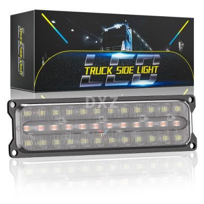 Dxz New Arrival Strobe Signal LED 12V 24V Amber Red 36LED Warning Emergency for Tail Lights Traffic Advisor for Vehicles Truck Car