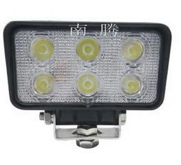 18W Waterproof IP67 LED Offroad Driving Work Light for Car Motorcycles
